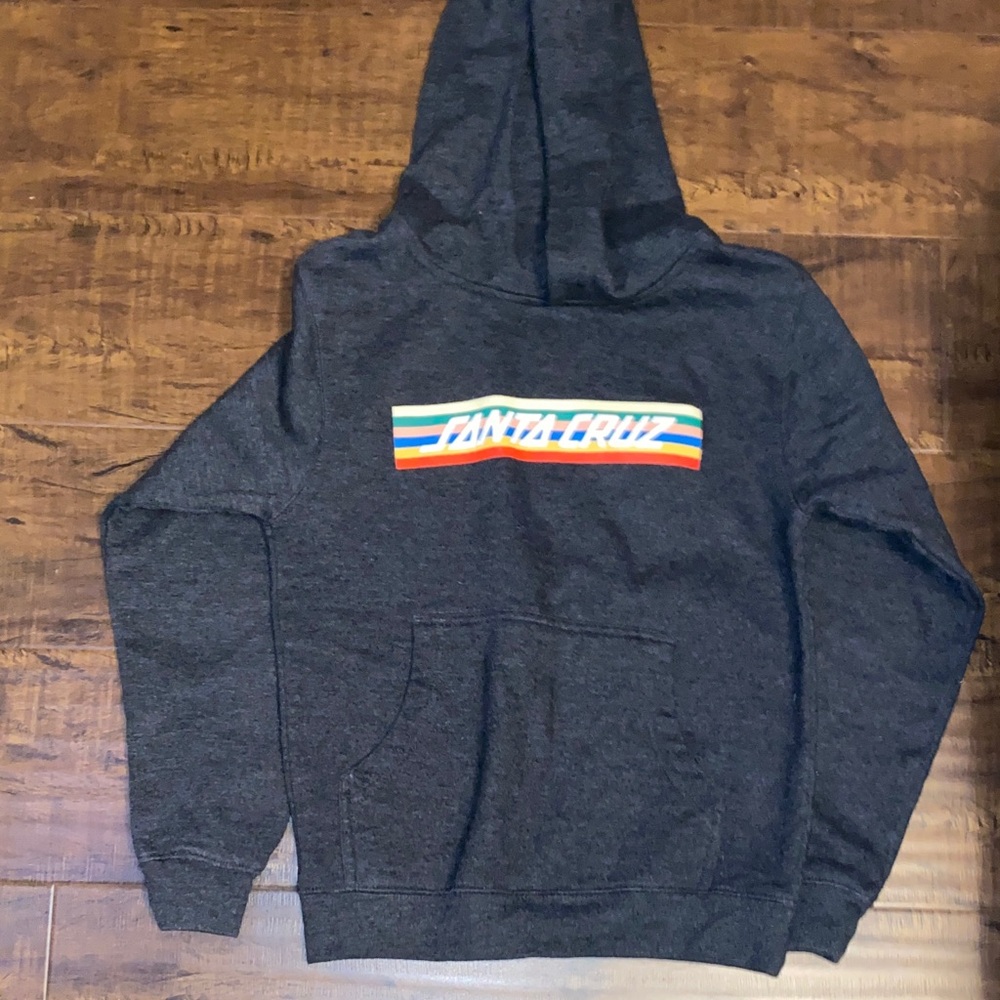 Santa Cruz Skateboards Charcoal Crewneck Sweater